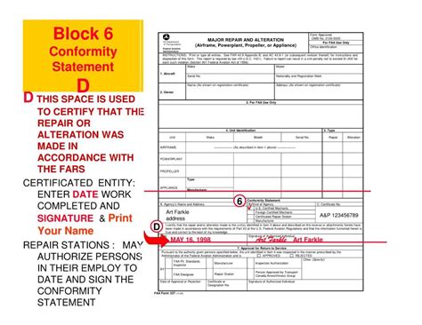 Faa 337 Form Fill Out Printable PDF Forms Online