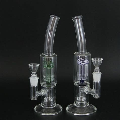 2019 New Arrival 11 Inches Honeycomb Glass Percolator Bong 188mm Joint