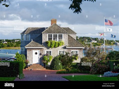 Home Overlooking Edgartown Harbor Marthas Vineyard Massachusetts