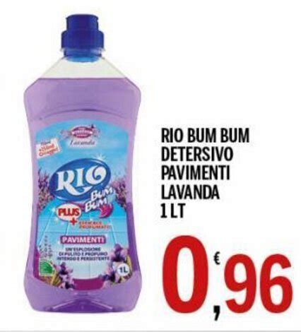 Offerta Rio Bum Bum Detersivo Pavimenti Lavanda 1 Lt Nel Volantino Di