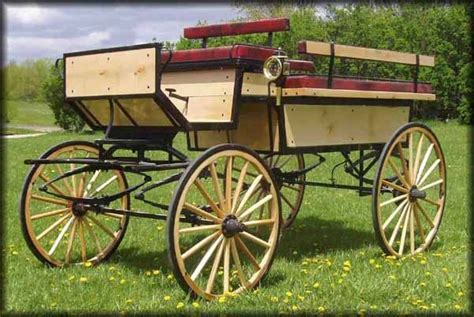 Justin Carriage Works Rear Entry Horse Drawn Wagonette Break