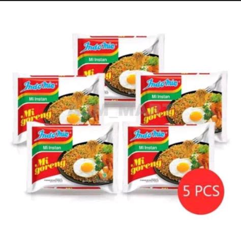 Jual Murah Paket Mie Goreng Isi 5 Pc Indomie Goreng And 5 Pc Mie