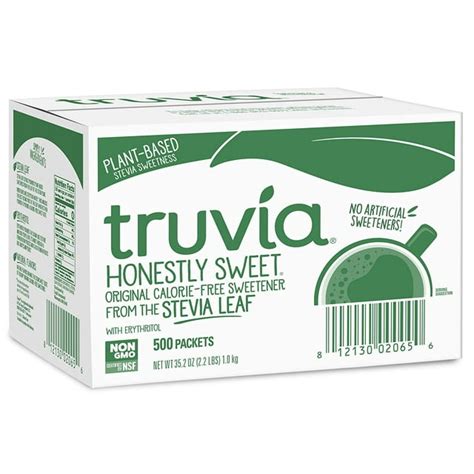 Truvia Natural Stevia And Erythritol Zero Calorie Sweetener Packets 35