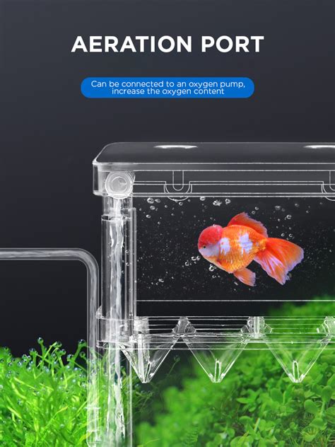 Yee Guppy Breeding Box Aquarium Acrylic Multifunctional Incubator