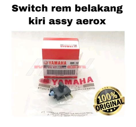 Switch Swit Rem Belakang Kiri B0R H2530 10 Aerox 155 2019 2020 ORI YGP