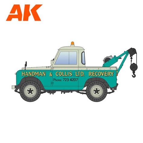 Ak Interactive Ak Land Rover Series Iia Crane Tow Truc