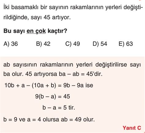 Basamak Kavramı Konu Anlatımı Örnekler Tyt Sayı Basamakları Çözümleme