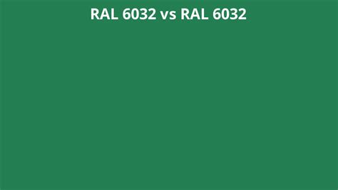 Ral 6032 Vs 6032 Ral Colour Chart Uk