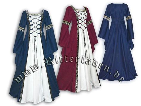 Ritterladen Mittelalterkleid Iris Aus Baumwolle Mittelalter Shop