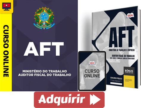 Apostila E Curso Online Aft Auditor Fiscal Do Trabalho