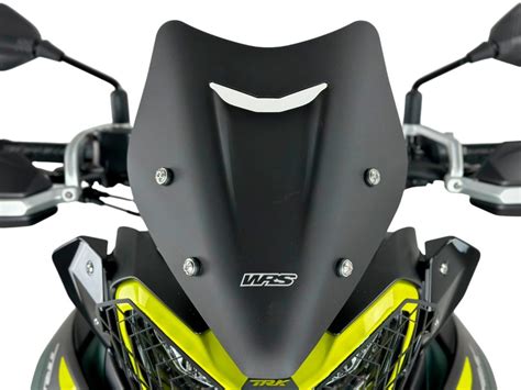 BE009NO CUPOLINO SPORT NERO OPACO WRS BENELLI TRK 702 X 2023 2024