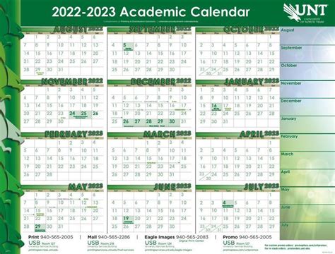 Unt 2022 2023 Calendar 2023 Calendar Riset