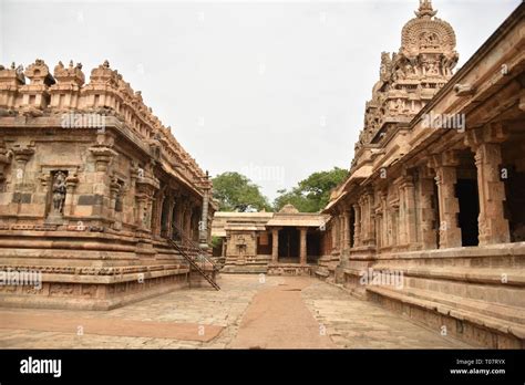 Kanchi Kailasanathar Temple Kanchipuram Tamil Nadu India Stock Photo