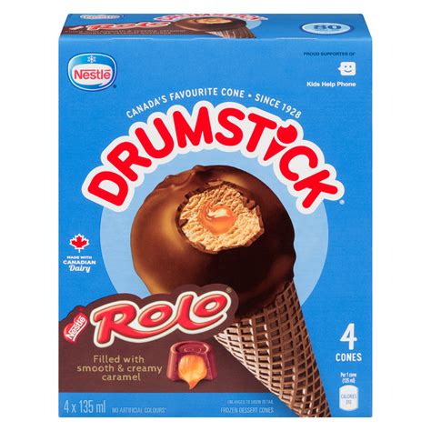 Nestle Rolo Drumstick 4 Pack 135 Ml Giant Tiger