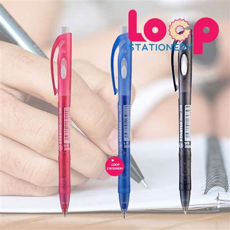 Stabilo Liner 348 Fine Gel Pen 038mm 50pcs In Box