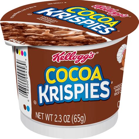 Kellogg S Cocoa Krispies Original Breakfast Cereal In A Cup Cereal