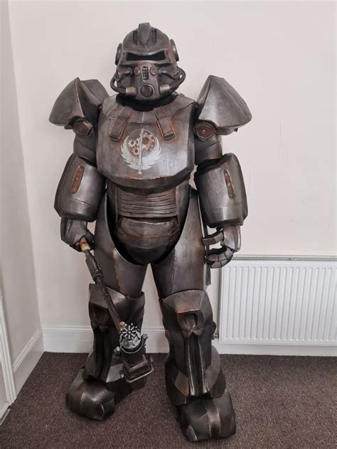 Large Fallout Inspired T51 Power Armor Fan Made Costume Etsy Portugal