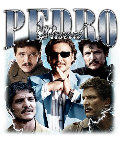 Pedro Pascal Actor Pedro Pascal Retro 90s Javier Pena Narco Pedro Pascal Fans T Pedro