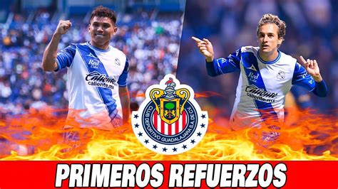 CHIVAS YA TIENE SUS PRIMEROS REFUERZOS PARA EL CL 2023 SE VA ALEXIS