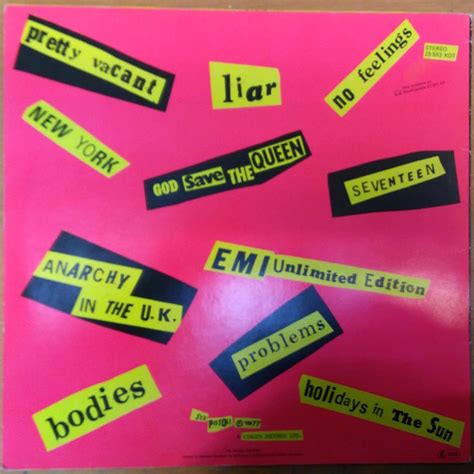 Sex Pistols Never Mind The Bollocks Here S The Sex Pistols Vinyl LP