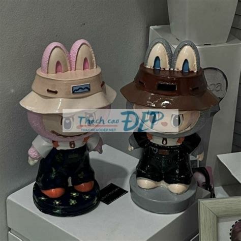 Combo Tượng tô màu Labubu Macaron Đẹp Hot Trend