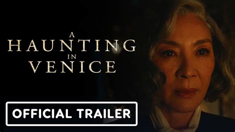 A Haunting In Venice Official Teaser Trailer 2023 Michelle Yeoh Kenneth Branagh Tina Fey