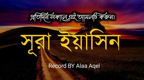 সকালের শ্রেষ্ঠ আমল সূরা ইয়াসিন তিলাওয়াত। Surah Yasin Yaseen سورة يس