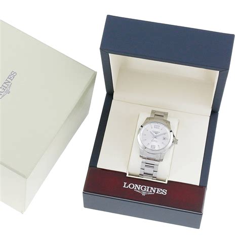 Longines Conquest 39mm Mens Watch L37764766 Goldsmiths