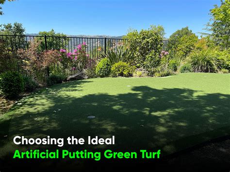 Choosing The Ideal Artificial Putting Green Turf