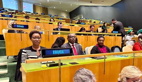 At Un Rwanda Champions Acceleration Of Gender Equality The New Times