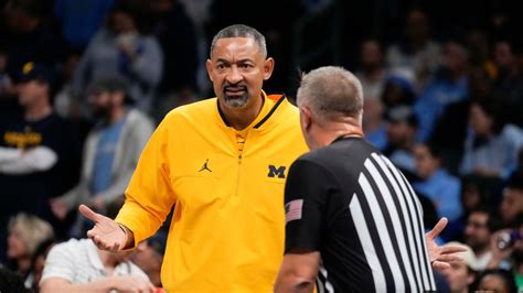 Michigans Juwan Howard Goes On Tirade In Loss To North Carolina