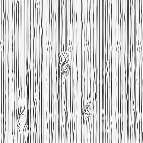 Wood Grain Texture Black And White Vector