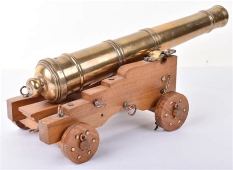 Fine Quality Modern Model Of A Ships Cannon