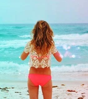 Beach Blonde And Girl Image On Favim