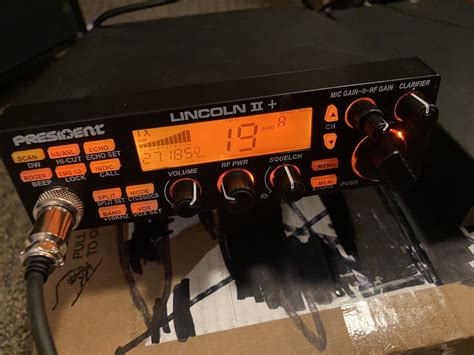 President Lincoln Ii Plus 10 And 12 Meter Ham Cb Radio Ebay