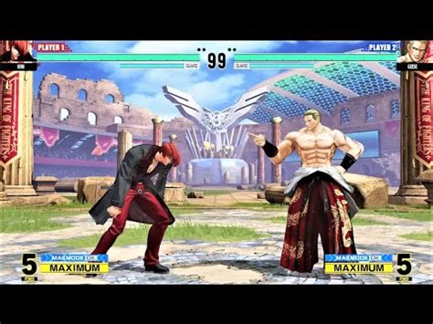 Iori Yagami Vs Geese Howard Hardest Ai Kof Xv Youtube