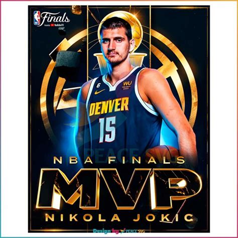 2023 NBA Finals MVP Nikola Jokic PNG Silhouette Files » PeaceSVG