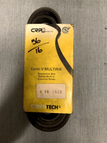 Contitech Conti V Multirib Serpentine Belt Pk Ebay