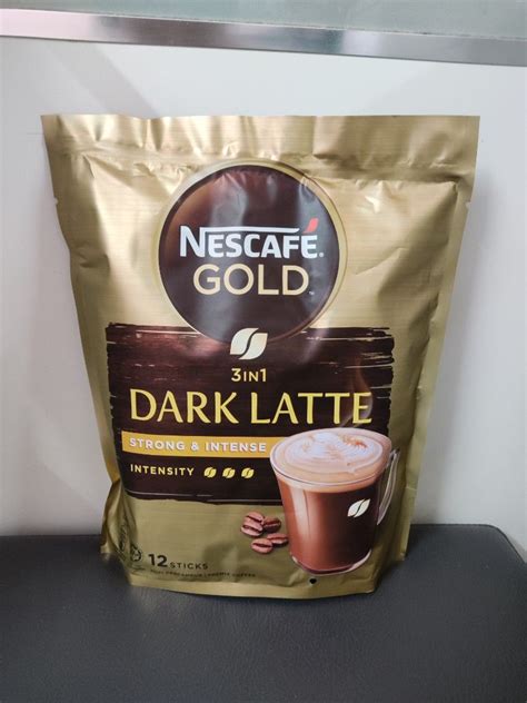 Nescafe Gold In Dark Latte X G Food Drinks Beverages On