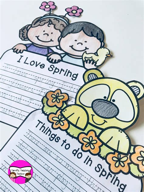 Spring Writing Crafts No Prep Spring Writing Prompts Spring Craftivities