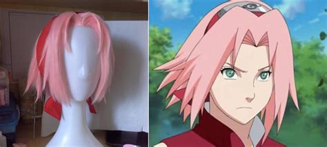 How To Style Naruto Sakura Wig For Cosplay The Cosplay Blog