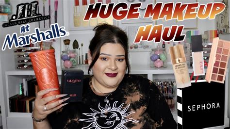 Huge Sephora Makeup Hual 🛍 Ulta Drugstore Makeup Cvs Found Jaclyn Cosmetics At Marshalls 🧡