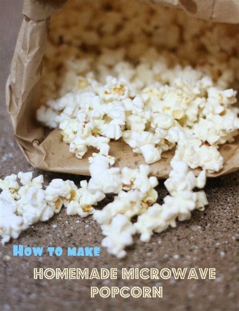 Homemade Microwave Popcorn Easiest Recipe Laurens Latest