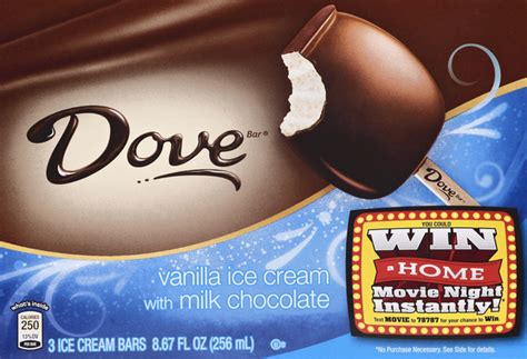 Dove Chocolate Ice Cream Bars With Dark Chocolate Where To Buy Various