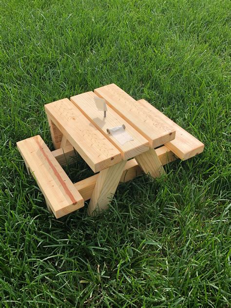 Squirrel Feeder Table Feeder Picnic Table Feeder Picnic Etsy