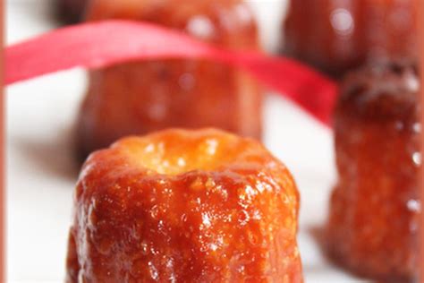 Mini cannelés à l amande amère