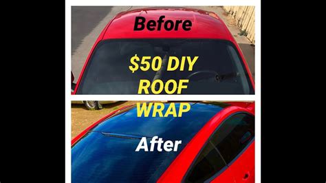 How To Vinyl Wrap A Cars Roof 50 Diy Car Roof Wrap 7 Minutes Step