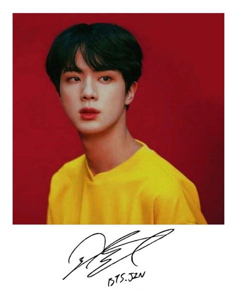 Bts Jin Polaroid