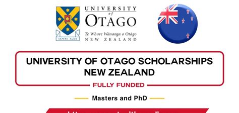 New Zealand Government Scholarship 2022 2023 At University Of Otago