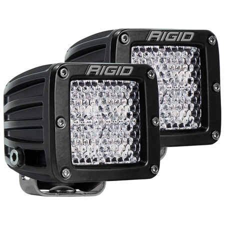 Rigid Industries D Series Pro Flush Mount Diffused LED Lights Quadratec